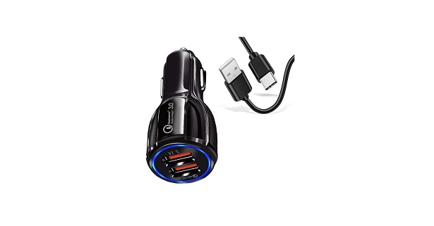 Makzee MZ-683 QC 3.0 30W Quick Car Charger